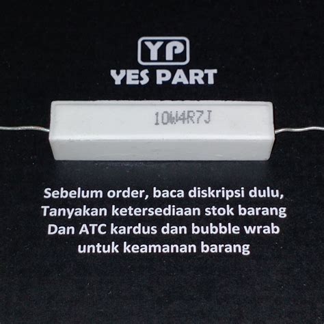 Resistor 10w 4R7 Ohm