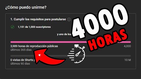 Cómo conseguí 4 000 horas de REPRODUCCION en YouTube Monetizando mi