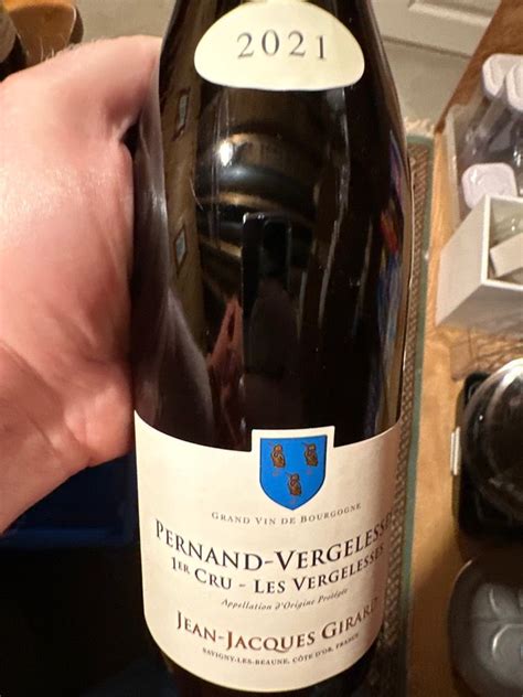 Domaine Jean Jacques Girard Pernand Vergelesses Er Cru Les