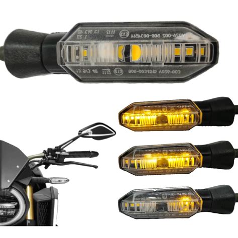 X Piscas Led Seta Honda Cb Twister Titan Fan Todas