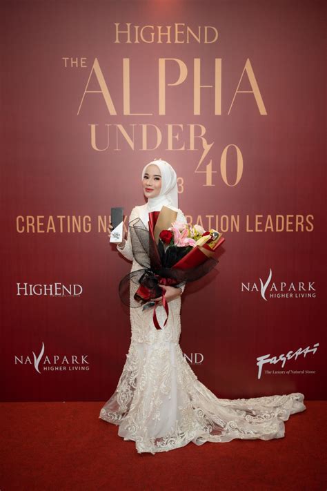 Potret Memukau Ke 20 Penerima Penghargaan The Alpha Under 40 2023 Di