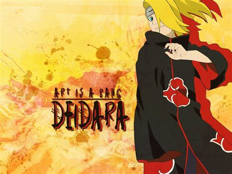 Deidara Wallpapers Top Free Deidara Backgrounds Wallpaperaccess