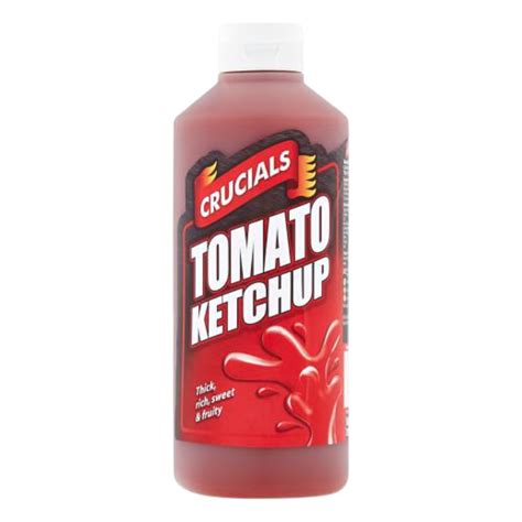 Crucials Tomato Ketchup 500ml X 12 Jso Wholesale