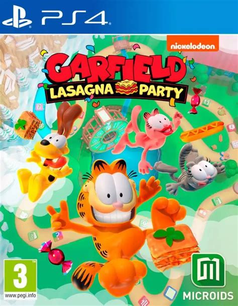 Garfield Lasagna Party для PS4 PS5 Русские субтитры купить в Минске