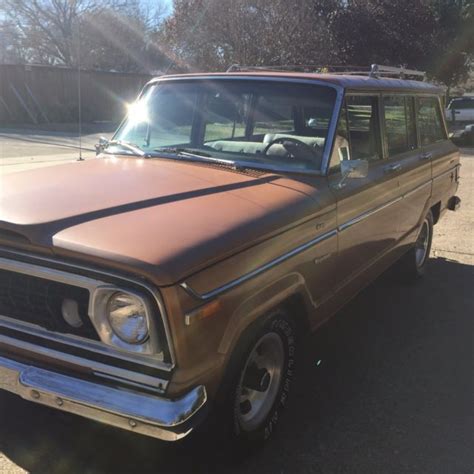 Jeep Wagoneer Rare Factory Dana With Optional Low Range