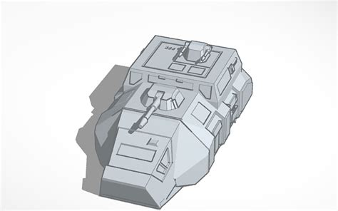 3d Design Rebel Combat Vehicle Tinkercad