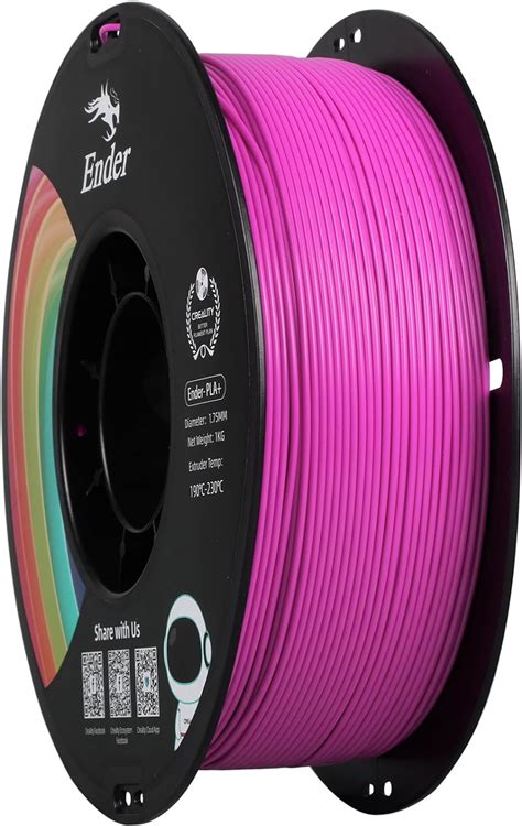 Creality 3D Filamento de ácido poliláctico PLA Pro Deep Pink