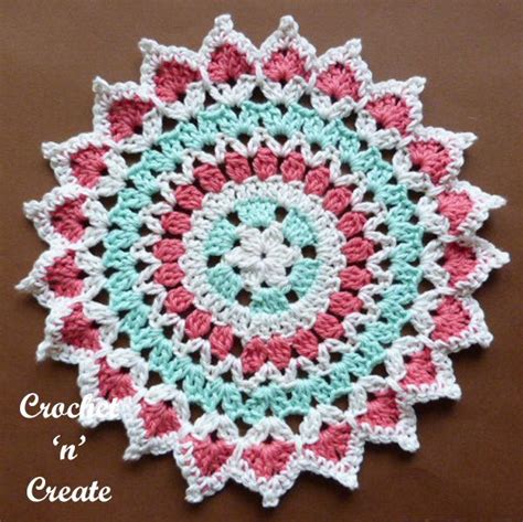 Pointed Doily Free Crochet Pattern Free Crochet Doily Patterns