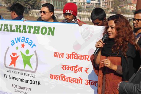 National Child Rights Walkathon Promoting Child Rights And Eliminating