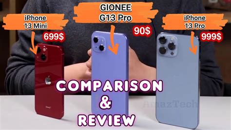 Gionee G13 Pro Review IPhone 13 Comparison 90 US IPhone13 G13pro