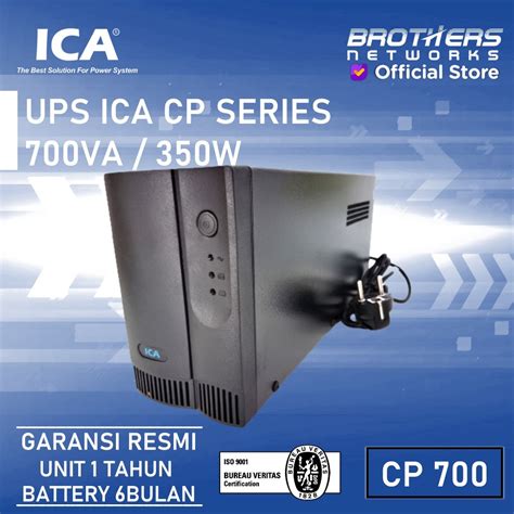 Jual UPS ICA CP700 700VA 350W UPS CP 700 350 WATT UNTUK KOMPUTER PC