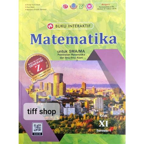 Jual Buku LKS PR Interaktif Matematika Peminatan Kelas XI Semester 1