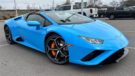 2022 Lamborghini Huracan Evo Rwd Spyder Pov Top Down Test Drive