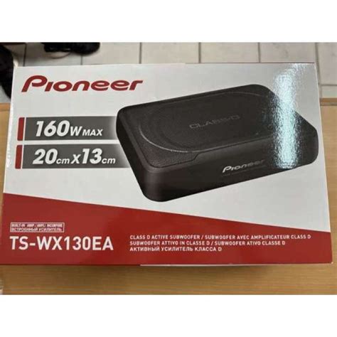 Promo Pioneer TS WX 130EA Subwofer Aktif Kolong Jok Diskon 23 Di