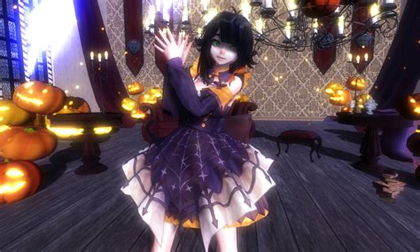 Mmd Tda Saluel Halloween Special Model Dl By Nahotoass On Deviantart