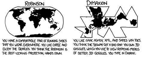 Xkcd Map Projections | World Map 07