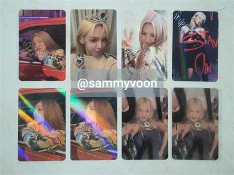 Got The Beat St Mini Album Stamp On It Hyoyeon Photocard Card Boa Snsd