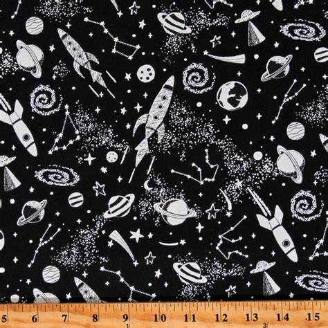 Space Fabric Etsy