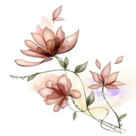 Botanical Flower Art Floral Flowers Beautiful Flower Drawings