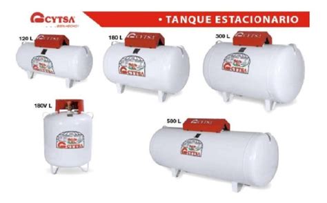 Tanque Estacionario Cytsa De 300 Lts Horizontal Pt300est 7 250 00