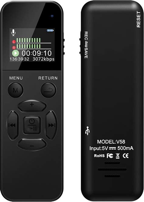 Go Enregistreur Vocal Num Rique Vivaniir Kbps Dictaphone Avec