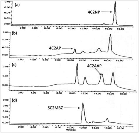 Hplc Elution Profiles Of The Sample Collected From A H B H