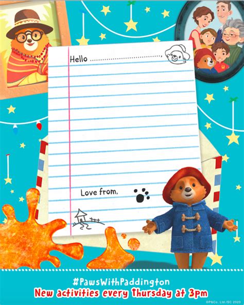 Paddington S Letter