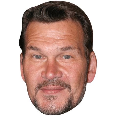 Patrick Swayze Goatee Big Head Celebrity Cutouts