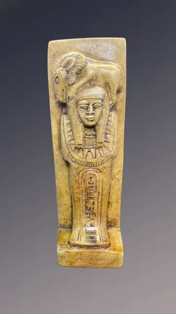 Ancienne Statue Ushabti Rare Gyptien Antique Fait La Main En Pierre