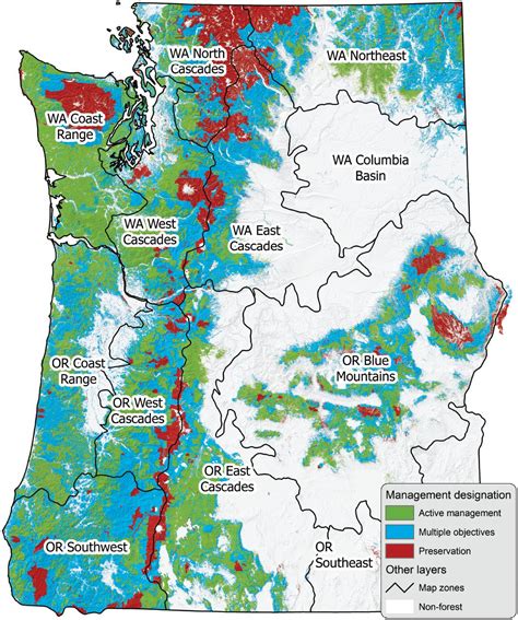 25 Cascade Mountains Range Map - Online Map Around The World