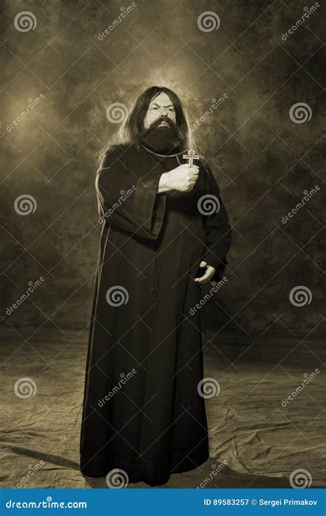 Sacerdote Russo Del Diciannovesimo Secolo Immagine Stock Immagine Di