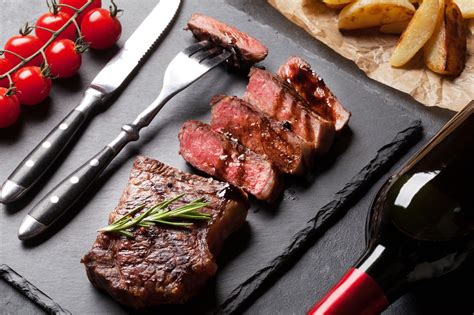 Steak With Mushroom Ketchup