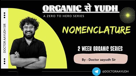 Nomenclature Organic Se Yudh By Doctor Aayudh Day Organic Crash