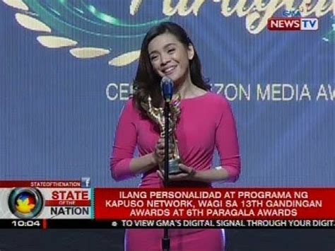 Ilang Personalidad At Programa Ng Kapuso Network Wagi Sa Gandingan At