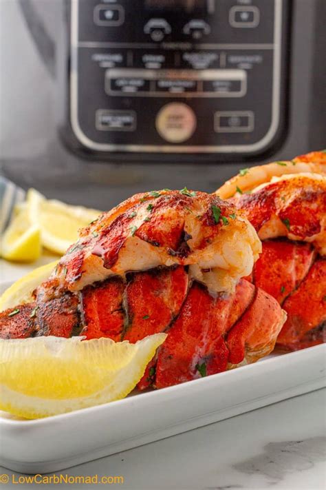 Air Fried Lobster Tails • Low Carb Nomad