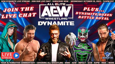 Aew Dynamite Live Stream Join Our Live Chat Aew Aewdynamite