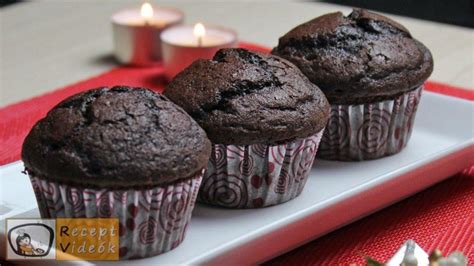 KAKAÓS MUFFIN RECEPT VIDEÓVAL kakaós muffin készítése