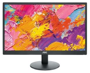 Compra Monitor AOC E2070Swn LED 19 5 Negro E2070SWN Cyberpuerta Mx