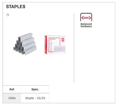 Deli E0014 2323 Stapler Pins