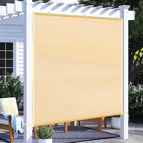 Shatex Ft X Ft Outdoor Shade Cloth New Design Vertical Side Wall