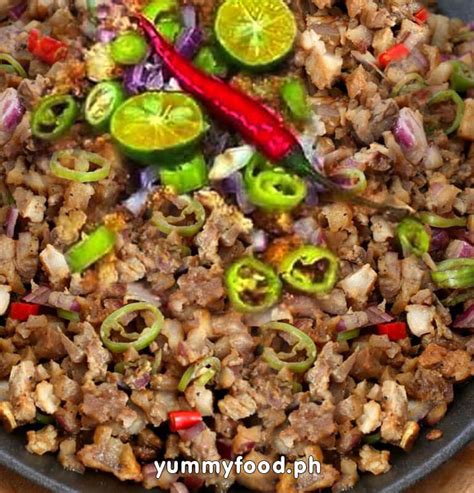 Awesome Sizzling Pork Sisig Recipe Pinoy Recipe