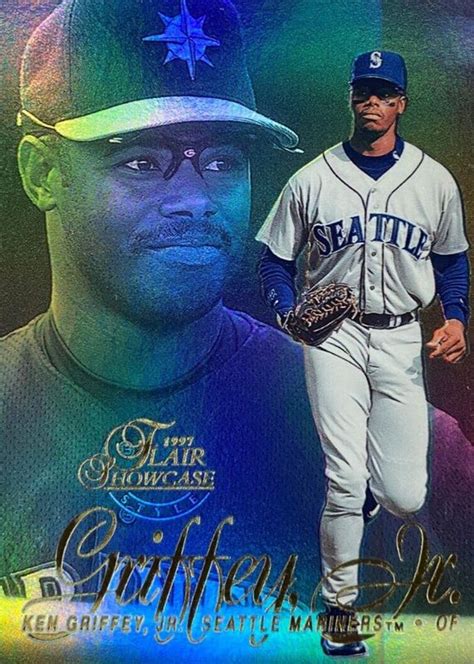 Ken Griffey Jr Flair Showcase Row Price Guide Sports Card