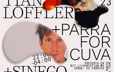 Christian L Ffler Parra For Cuva Live Sinego En Cdmx At Ex Fabrica