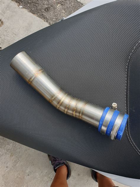 New Stainless Steel Air Intake Pipe Aerox Motorcycles Motorcycle Accessories On Carousell