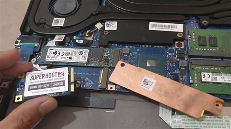 Disassemble Alienware M15 M2 Sata Ssd Youtube