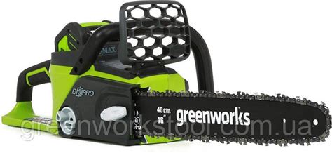 Купить Аккумуляторная цепная пила GreenWorks GD40CS40 G-MAX 40V DigiPro ...