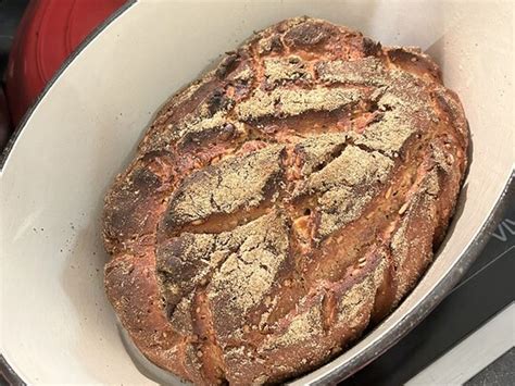 Roggen Dinkel Mischbrot Im R Mertopf Von Bergdrache Chefkoch