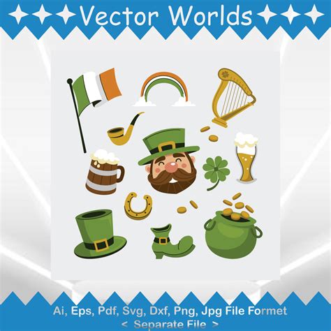 St Patricks Svg Vector Design Masterbundles