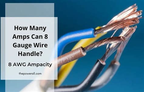 Awg Wire Ampacity Gauge Wire Amp Rating Explained 59 Off