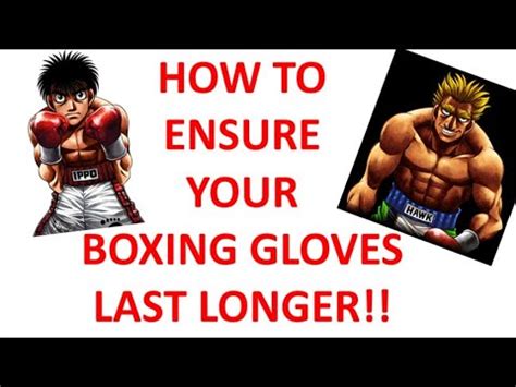 HOW TO ENSURE YOUR BOXING GLOVES LAST LONGER YouTube